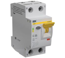 Выключатель автоматический модульный с дополнительным устройством