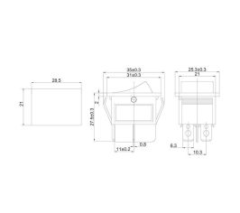 Кнопка нажимная в сборе