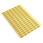 Наклейка «220В» 10х15мм EKF an-2-02