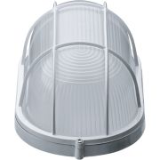 Светильник ЛОН 94 805 NBL-O2-100-E27/WH 1х100Вт E27 IP54 (аналог НПБ 1202 бел. овал с решеткой 100Вт) Navigator 94805