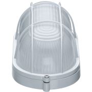 Светильник ЛОН 94 801 NBL-O2-60-E27/WH 1х60Вт E27 IP54 (аналог НПБ 1402 бел. овал с решеткой 60Вт) Navigator 94801