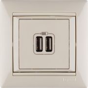 Рамка 1-м Valena сл. кость IEK 774351