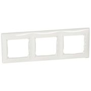 Рамка 3-м Valena горизонт. бел. IEK 774453