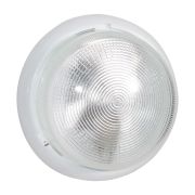 Светильник НБО 23-100-001 «Раунд» 1х100Вт E27 IP44 d240 корпус бел. Элетех 1005500569