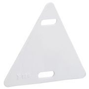 Бирка кабельная маркировочная У-136 55х55х55мм (треугольник) IEK UZMA-BIK-Y136-T