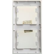 Рамка 2-м Glossa вертикал. перламутр SE GSL000606