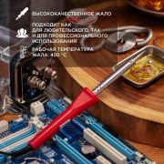 Паяльник с керам. нагреват. долговечное жало 230В/60Вт PROCONNECT 12-0124-4