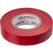 Изолента ПВХ 15мм (рул.20м) 71 678 OIT-B15-20/R красн. ОНЛАЙТ 71678