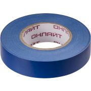 Изолента ПВХ 15мм (рул.20м) 71 681 OIT-B15-20/B син. ОНЛАЙТ 71681