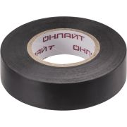 Изолента ПВХ 19мм (рул.20м) 71 690 OIT-B19-20/BL черн. ОНЛАЙТ 71690