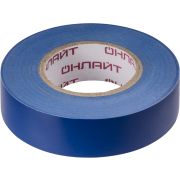 Изолента ПВХ 19мм (рул.20м) 71 691 OIT-B19-20/B син. ОНЛАЙТ 71691