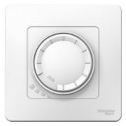Светорегулятор поворотно-нажимной универсальный СП Blanca 400Вт бел. SE BLNSS040011