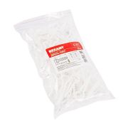 Дюбель-хомут 6-12 для плоского кабеля бел. (уп.100шт) Rexant 07-4612