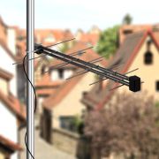 Антенна ТВ наружная «АКТИВНАЯ» для аналогового и цифрового ТВ - DVB-T2 (модель RX-424) (пакет) Rexant 34-0424