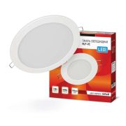 Светильник светодиодный RLP-VC 18Вт 4000К IP40 1440лм 230В 185мм круглый встраив. панель бел. (аналог Downlight) IN HOME 4690612023373