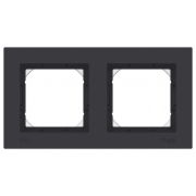 Рамка 2-м AtlasDesign Aqua IP44 карбон SE ATN441002