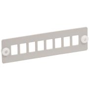 Панель для 8-ми оптических адаптеров (SC или LC-Duplex в 19дюйм кросс) ITK FOBX-P8-SC