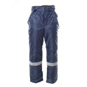 Брюки утеплённые мужские СТАНДАРТ цв. т.синий тк.Оксфорд, р. 88-92/170-176