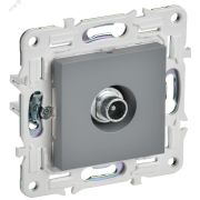 SKANDY Розетка TV проходная SK-A17Gr серый IEK