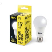 Лампа светодиодная A60 груша 15Вт 230В 6500К E27