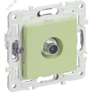 SKANDY Розетка TV оконечная SK-A12G мятный IEK