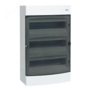 Щит распределительный навесной Unix прозрачная дверь 3х18 модулей IP41 EKF PROxima