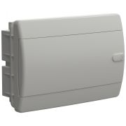 Корпус пластиковый встраиваемый на 12 модулей ЩРВ-П-12 IP41 UNION Compact белая дверь