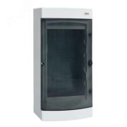 Щит слаботочный навесной Unix прозрачная дверь 3 габарит IP41 EKF PROxima