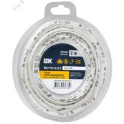 Трубка термоусадочная ТТУ нг-LS 5/2,5 белая (2м/упак) IEK