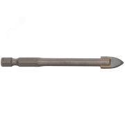 Сверло по стеклу BIT с хвостовиком под биту 6 х 75