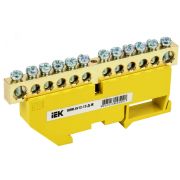 Шина PE земля на DIN-изоляторах ШНИ-8х12-12-Д-Ж