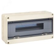 Щит распределительный навесной ЩРн-П-18 IP65 пластиковый 199х366х106
