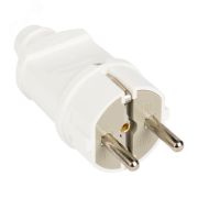 Евровилка прямая белая 16 А