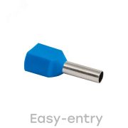 Наконечник штыревой втулочный изолированный НШвИ (2) 2.5-10 (50шт)