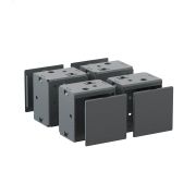 Комплект угловых элементов с пластиковыми заглушками, В =100 мм, 1 кмп = 4 шт.