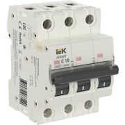 Выключатель автоматический трехполюсный C 16А M06N