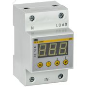 Реле напряжения РН-д 1-ф. 54 мм 63А