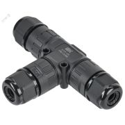Коннектор кабельный герметичный WTP-106 3 PIN IP68