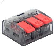 Клемма СМК 221-413 3 отверстия 0.2-4.0 мм2  PROxima