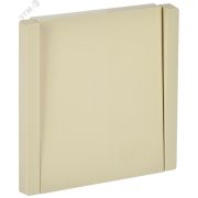 FORTE&PIANO Выключатель 1-клавишный проходной 10А FP403 ваниль IEK