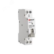 Выключатель автоматический дифференциального тока АВДТ-63М 1P+N (18 м) 10А 30мА характеристика C тип АС электронный 6кА PROXIMA