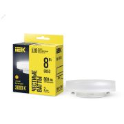 Лампа светодиодная T75 таблетка 8Вт 230В 3000К GX53