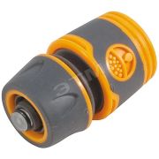 Соединитель двухкомпонентный с автостопом 3/4''