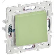 SKANDY Выключатель 1-клавишный 10А SK-V01G мятный IEK