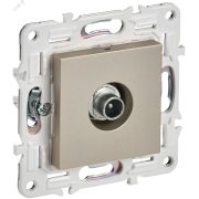 SKANDY Розетка TV проходная SK-A17Sh шампань IEK