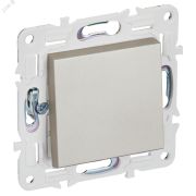 SKANDY Выключатель 1-клавишный 10А SK-V01Sh шампань IEK