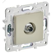 SKANDY Розетка TV проходная SK-A17B бежевый IEK