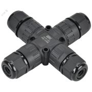 Коннектор кабельный герметичный WTP-108 3 PIN IP68 IEK