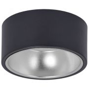 Светильник 4017 накладной потолочный под лампу GX53 черный/хром