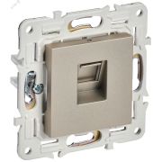 SKANDY Розетка компьютерная RJ45 кат.5E SK-K01Sh шампань IEK